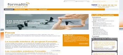 MK FINANCE réalise la cession de
FORMALTIS à SNEG
